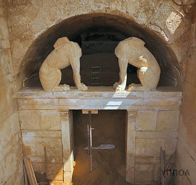 Amphipolis excavation 25th August 2014